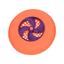 Фрисби Battat, оранжевый с фиолетовым (BX1356Z) - миниатюра 2