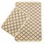 Набір килимків у ванну кімнату Izzihome Solo, 60х40, 100х60 см, Krem (2200000544933) - мініатюра 1
