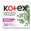 Щоденні гігієнічні прокладки Kotex Natural Normal+ 36 шт - мініатюра 1