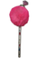 Ручка шариковая Offtop Помпон, розовый (849922) - миниатюра 1