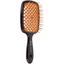 Щетка для волос Janeke Superbrush, черная с оранжевым - миниатюра 1