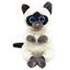 М'яка іграшка TY Beanie Bellies Сіамська кішка Miso, 22 см (40548) - мініатюра 1
