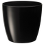 Горшок для цветов Serinova Ruby, 0.68 л, черный (YK01-Siyah) - миниатюра 1