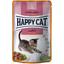 Влажный корм для котят Happy Cat Kitten&Junior LandEnte, кусочки в соусе с уткой, 85 г - миниатюра 1