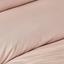 Постельное белье Karaca Home Back To Basic pudra, ранфорс, полуторное, светло-розовый (svt-2000022284929) - миниатюра 2