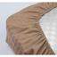 Простыня на резинке LightHouse Sateen Stripe Brown 200х180 см коричневая (603920) - миниатюра 4