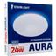 Светильник потолочный светодиодный Enerlight Aura, 24Вт, 4000К, 350х50 мм (AURA24SMD80N) - миниатюра 1