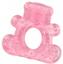 Прорезыватель для зубов с водой Курносик Мишка, розовый (7041 рож) - миниатюра 1
