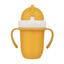 Кружка с силиконовой трубочкой Canpol babies Matte Pastels, 210 мл, желтый (56/522_yel) - миниатюра 1