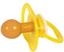 Пустушка латексна класична Baby Team, 6+, жовтий (3222) - мініатюра 2