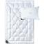 Набір Ideia Super Soft Classic: ковдра, 140х200 см + подушка, 50х70 см, білий (8000035234) - мініатюра 1