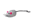 Набір іграшок для котів Trixie Мишки плюшеві, 5 см, 24 шт., в асортименті (4055) - мініатюра 2