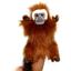 Мягкая игрушка на руку Hansa Puppet Тити Обезьяна, 48 см, коричневая (7951) - миниатюра 1