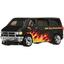 Автомодель Hot Wheels Boulevard Dodge Van черная (GJT68/HKF15) - миниатюра 2