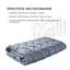 Одеяло-спальник Турист Ideia с молнией, 190х140 см, серый (8-34955) - миниатюра 3