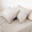 Комплект постельного белья MirSon Natural Linen Jasmine лен семейный бежево-серый (2200008269098) - миниатюра 6
