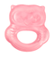 Прорізувач для зубів Lindo Сова, з водою, рожевий (Li 318 роз) - мініатюра 1