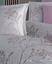 Комплект постельного белья Dantela Vita Blesk gri сатин с вышивкой евро серый (svt-2000022321396) - миниатюра 3