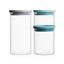 Набір ємностей Brabantia Glass Jar, 3 шт (298325) - мініатюра 1