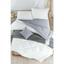 Комплект постельного белья Eponj Home Paint Mix Krem-K.Gri, ранфорс, евростандарт, серо-молочный, 4 предмета (svt-2000022293556) - миниатюра 1