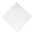 Рушник з капюшоном Childhome Hearts, 80x80 см, білий (CCBCJOH) - мініатюра 4