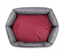Лежак Pet Fashion Bosphorus 3, 95x78x24 см, сірий з червоним - мініатюра 3