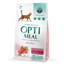 Повнораціонний сухий корм для дорослих котів Optimeal з високим вмістом телятини, 0,7 кг (B1810502) - мініатюра 1