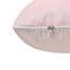 Наволочка-чехол на П-образную подушку для беременных и отдыха Ideia, 140х75 см, пудровый и светло-серый (8-35126) - миниатюра 3