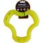 Іграшка для собак AnimAll Fun AGrizZzly Кільце шестистороннє жовта 20 см - мініатюра 1