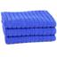 Рушник для ніг Maisonette Rainbow, 60х60 см, синій (8699965100027) - мініатюра 1