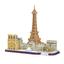 Пазл 3D CubicFun City Line Paris, 114 элементов (MC254h) - миниатюра 3