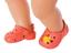 Взуття для ляльки Baby Born Святкові сандалі зі значками, червоний (826997-1) - мініатюра 2