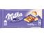 Шоколад молочний Milka, наповнений білим пористим шоколадом, 95 г (911051) - мініатюра 1