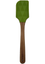 Лопатка силиконовая Offtop, 25 см, зеленый (834991) - миниатюра 1