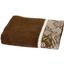 Рушник Romeo Soft, 50 х 90 см, коричневий з білим (2000008489393) - мініатюра 1