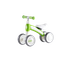 Біговел дитячий Qplay Cutey, чотириколісний, зелений (CuteyGreen) - мініатюра 3