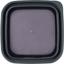 Контейнер для сипучих продуктів Violet House, 1,7 л, чорний (0311 Transparent Black) - мініатюра 2
