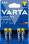 Батарейка Varta High Energy AAA Bli Alkaline, 4 шт. (4903121414) - мініатюра 1