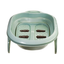 Складна ванна для ніг Supretto, 50х41х20 см, зелений - мініатюра 1