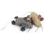 Игрушка для кошек Camon Джинсовая мышка, с ароматом кошачьей мяты, 10 см, в ассортименте - миниатюра 3