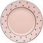 Тарілка обідня МВМ My Home, 23 см, рожева (KP-40 LIGHT PINK) - мініатюра 1