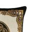 Подушка декоративна Прованс Baroque-1, 45х45 см, білий із золотим (25622) - мініатюра 3