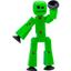 Фігурка Stikbot Зелений, для анімаційної творчості (TST616-23UAKDG) - мініатюра 2