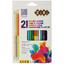 Олівці кольорові ZiBi Kids Line 18 шт. 21 колір (ZB.2441) - мініатюра 1