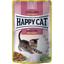 Вологий корм для кошенят Happy Cat Kitten&Junior LandGeflugel, шматочки в соусі з птицею, 85 г - мініатюра 1