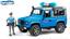 Полицейский джип Bruder Land Rover Defender с фигуркой полицейского, 28 см, синий (02597) - миниатюра 3