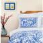 Комплект постільної білизни Karaca Home Bellance mavi, ранфорс, полуторний, 220х160 см, блакитний (svt-2000022316873) - мініатюра 2