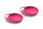 Набір тарілок Nuvita Easy Eating, рожевий, 2 шт. (NV8451Pink) - мініатюра 1