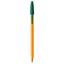 Ручка шариковая BIC Orange Original Fine, 0,36 мм, зеленый, 20 шт. (1199110113) - миниатюра 2