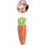 Игрушка для собак Camon морква с пищалкой, 18 см - миниатюра 1